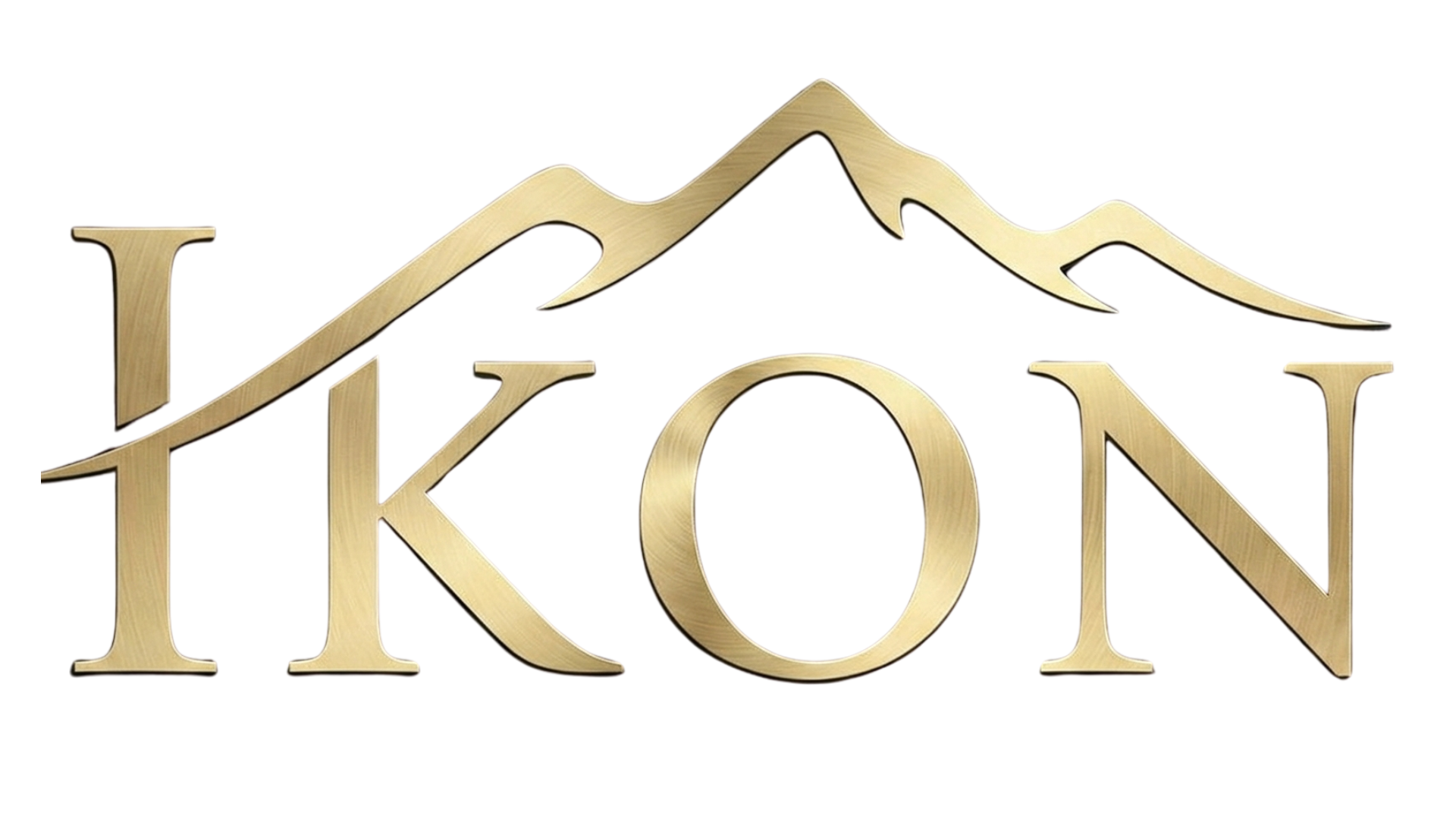 Official Gold Isotype Logo of IKON Environmental Inc. - Certified Environmental Experts in Asbestos, Lead, and Mold